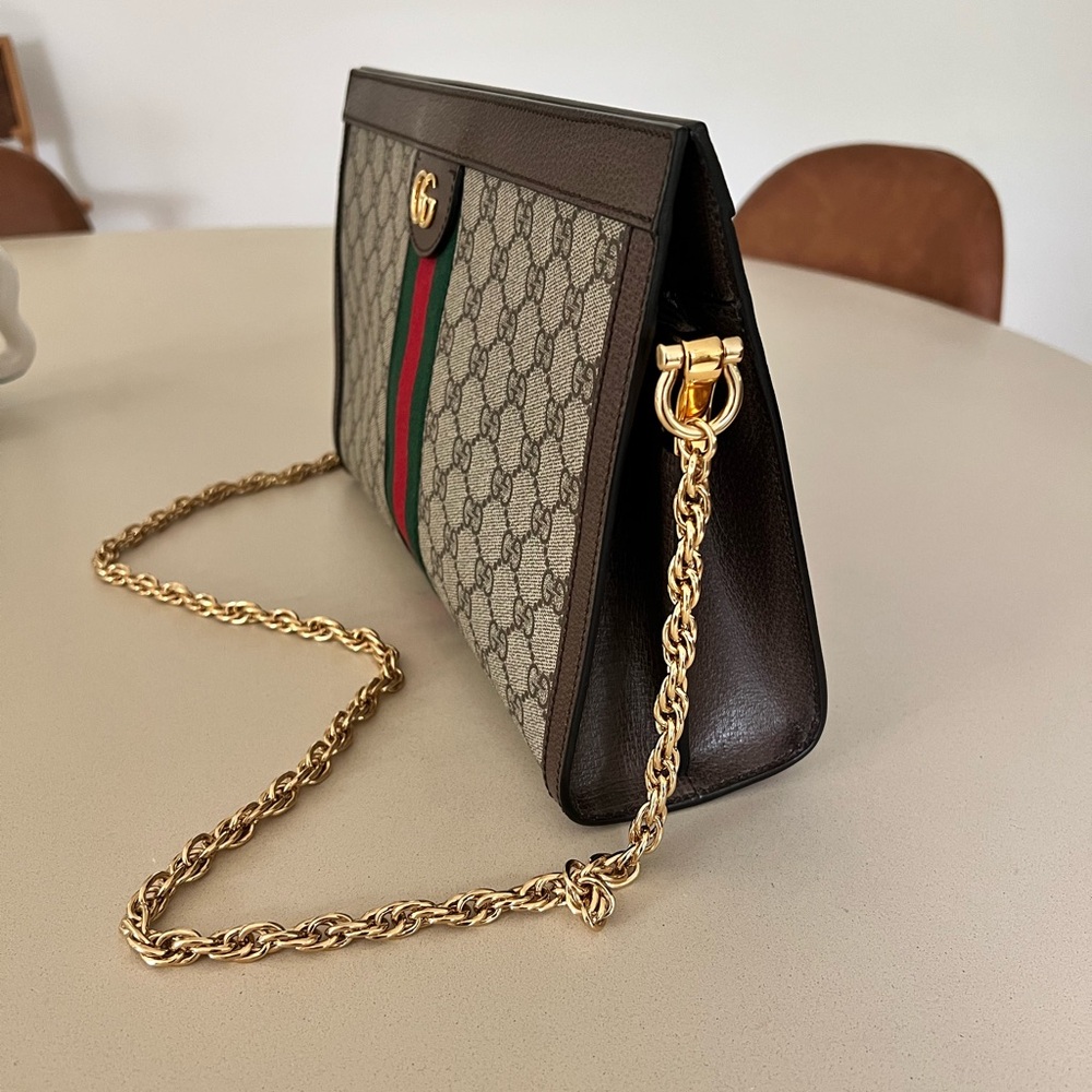 100% Authentic Gucci Ophidia Clutch - Picture 3 of 5